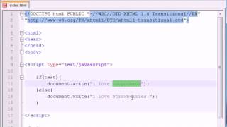 Beginner JavaScript Tutorial 15 if else Statement