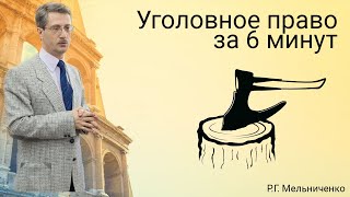 Уголовное право за 6 минут