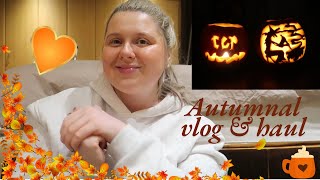 Autumnal Vlog & Haul