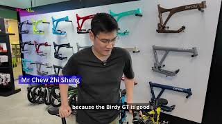 Meet Zhi Sheng and his new Birdy GT!