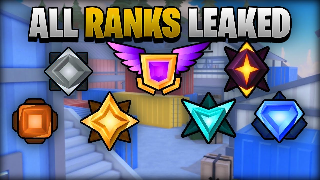 All Ranks Revealed In Rivals Roblox Youtube