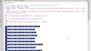 SQL Server 2005 online training Video Tutorial lesson 6 4