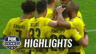 Borussia Dortmund vs. Bayer Leverkusen | 2017-18 Bundesliga Highlights