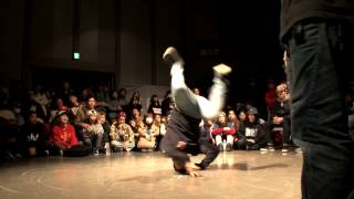 TAISUKE(THE FLOORRIORZ) vs 2Goo(FOUNDNATION) DANCE@LIVE 2014 BREAK KANSAI CHARISMAX【SEMIFINAL】