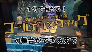 1分でわかる！「ゴールデン×ウィッグ」の舞台ができるまで