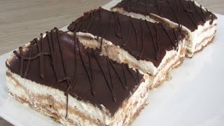 تحلية سريعة تدوب بالفم بثلاث مكونات فقط و بدون فرن 💕 Dessert en 5 minute