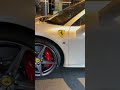 2012 white ferrari 458 italia car cars ferrari shorts tiktok