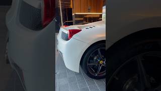 2012 White Ferrari 458 Italia#car#cars#ferrari#shorts#tiktok