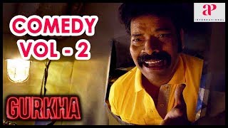Gurkha Movie | Full Comedy Scene | Part 2 | Yogi Babu | Elyssa | Ravi Mariya | Devadarshini
