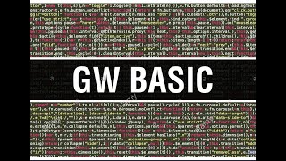 Computer Lecture 26 | GW Basic | Computer Practical