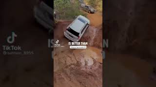 Amazing 4x4 car coming out of big hole like a boss 😎😱 #Shorts