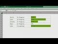 Excel : How to Create Progress Bars in 1 minutes