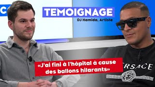 Ballon hilarant : « Je suis un miraculé »… DJ Hamida a fini à l’hôpital à cause du protoxyde d’azote