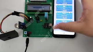 DPJ-171基于STM32单片机的wifi远程工厂温湿度pm2.5可燃气体环境检测系统