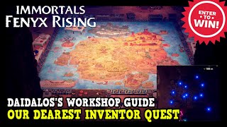 Immortals Fenyx Rising Daidalos's Workshop Guide - Our Dearest Inventor Hidden Quest Guide