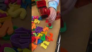 MAGNA-TILES Builder XL Letter Sort