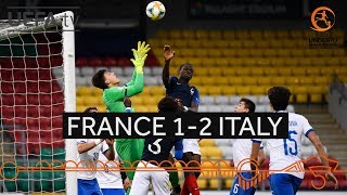 #U17 Semi-final highlights: France 1-2 Italy