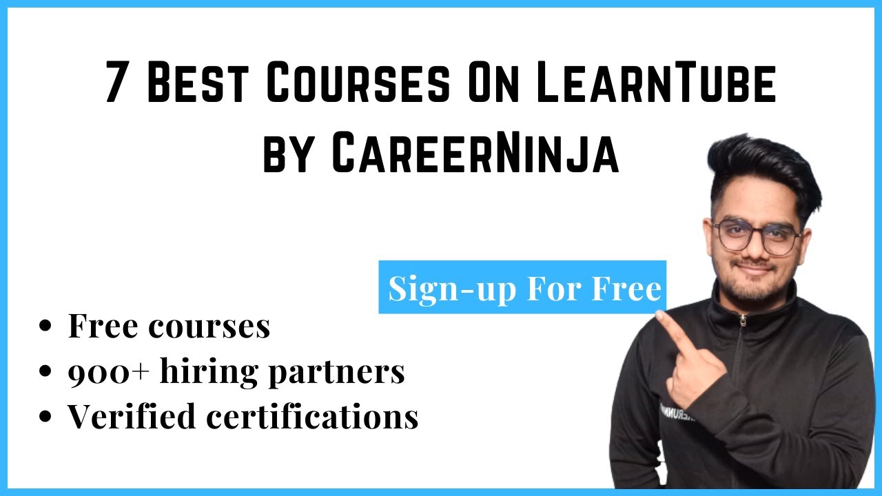 7 Best Courses On LearnTube | Free Courses | Verified Certifications ...