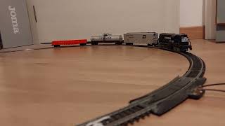 Vintage MehanoTehnika H0 scale Freight Train Set Alco RS11