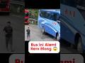 Bus ini Alami Rem Blong