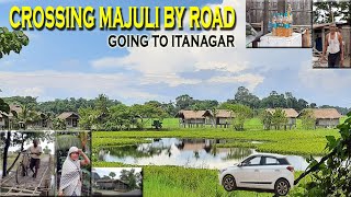 Crossing Majuli By Road From Aphalamukh To Dhokuwakhana | #Northeast_vloggers