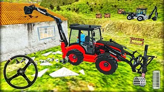 Heavy Excavator JCB Games - JCB Machine Demolishing Old House - Android Gameplay