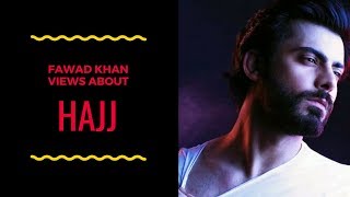 Fawad Khan Views about HAJJ  | Celeb Tribe | Desi Tv | TB2