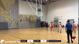 FIÚ U16 BAJNOKSÁG SELEJTEZŐ BUDAPESTI HONVÉD VS NKA PÉCS/B