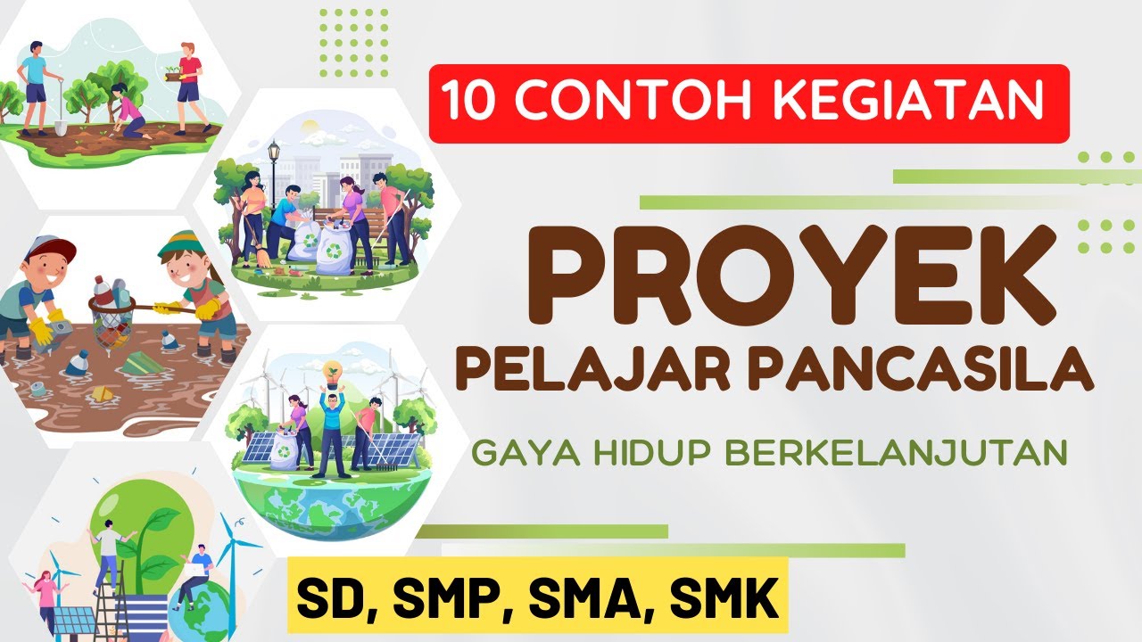 10 Contoh Kegiatan Proyek Penguatan Profil Pelajar Pancasila (P5) Untuk ...