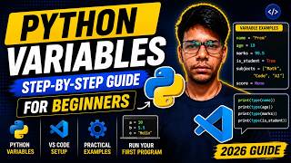 Python Variables Explained in Hindi | Complete Beginner Tutorial in 2026