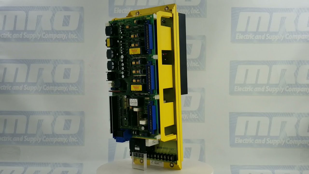 FANUC A06B-6058-H224 MRO ELECTRIC PRODUCT VIDEO - YouTube