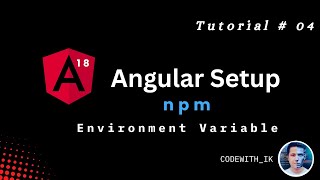 🚀 Set Environment Variables for Angular Setup