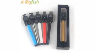 100pcs/lot O pen battery Auto 510 vaporizer pen O Pen Touch Vape Buttonless Battery with USB Charger