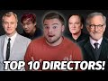 Top 10 Favorite Movie Directors of All-Time!