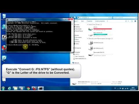 How to Convert FAT32 to NTFS Without Losing Data..Fix How to Convert FAT32 to NTFS Without Losing Data..Fix