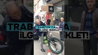 🔥 Rus bisikletçi Trabzon'da ilgi odağı oldu