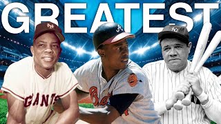 25 GREATEST Baseball Players Of All Time