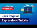 Java Regular Expressions Tutorial| Regular Expressions in Java | Edureka | Java Rewind - 5