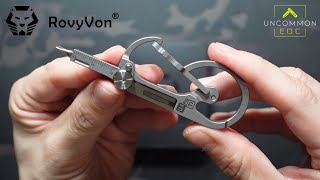 Rovyvon U4 Pro Carabiner and Multitool