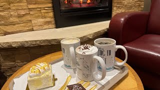 فلوق من حياتي الطبيعية ☃️❄️🪵☕️المنزل ليس مكانآ إنه شعور ❤️