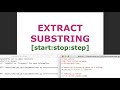 Python Basics: Extract Substrings