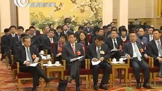 【2013全国两会上海代表团专题】上海市委书记韩正回应国五条细则出台时间