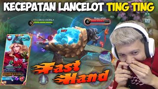 INI BARU KECEPATAN LANCELOT TING TING FAST HAND HABIS !! BIKIN MUSUH JADI KAGET HAHAHA !