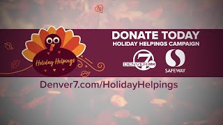 Denver7 partners with Safeway to support our neighbors in need through Holiday Helpings