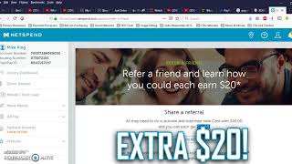 How To Make Free Money Online - $820.00 With A Netspend Card (Step By Step Tutorial)