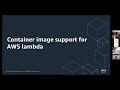 Building serverless applications with container-based Lambda functions - Eric Johnson - 2021-01-26