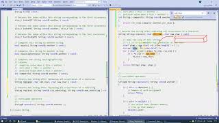 12.8 Java-like String in C++ update: replace() characters
