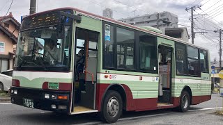 日東交通バス前面展望 車窓 館山駅前→安房鴨川駅東口/ 亀田館山線 館山駅前900発(亀田病院行)