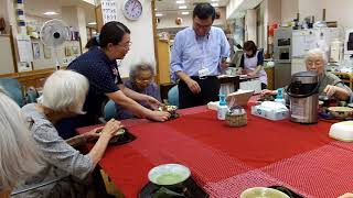 桜実会　デイサービス玉川学園　お抹茶同好会