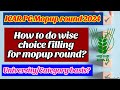 How to do wise choice filling in ICAR PG mopup round? | University or Category basis? | ICAR PG 2024